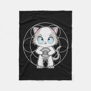 Couverture Polaire Ragdoll Chat Anime Kitten Dyslexie Sensibilisation