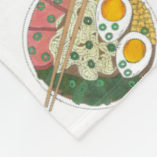 Couverture Polaire Ramen Noodles Bowl Restauration Japonaise Foin