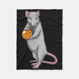 Couverture Polaire Rat Bowling Boule De Bowling Sports 