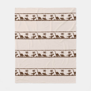Couverture Polaire Rayure de dinosaure
