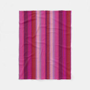 Couverture Polaire Rayures de bonbon
