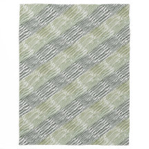Rayures Vertes Tribales Motif Abstrait