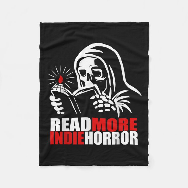 Couverture Polaire Read More Indie Horror Apparel  (Devant)