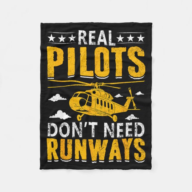 Couverture Polaire Real Lots Don't Need Runways  (Devant)
