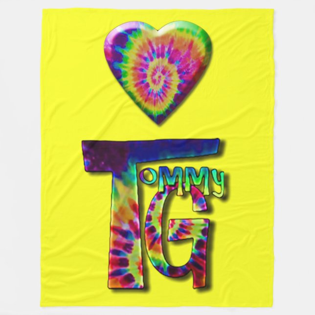 Couverture Polaire Réchauffez-vous avec Tommy ! (Devant)