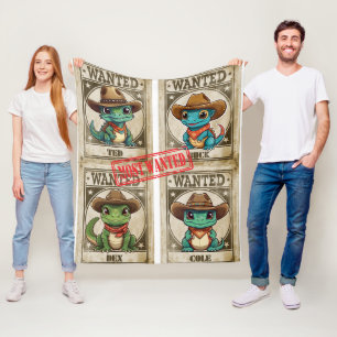 Couverture Polaire Recherché Kawaii Iguana