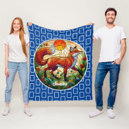 Couverture Polaire Red Fox et Sun