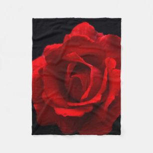 Couverture Polaire Red Rose