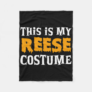 Couverture Polaire Reese Halloween Costume personnalisé drôle