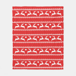 Couverture Polaire Reindeer Romance