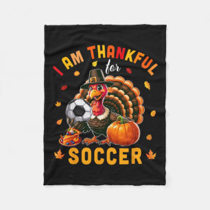 Couverture Polaire Remerciements Pour Le Football Thanksgiving Turkey