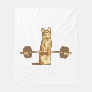 Couverture Polaire Remise en température du chat d'entraînement