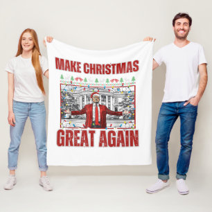 Couverture Polaire Rendre Noël grand à nouveau Noël Noël Fantastique