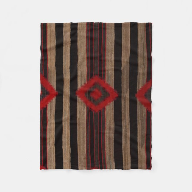 COUVERTURE POLAIRE REPRISE DE LA FLOTTE DE SADLE BLANKET DE NAVAJO 18 (Devant)