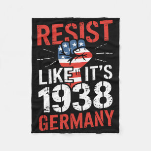 Couverture Polaire Résistez comme en 1938 Allemagne Un militant rejet