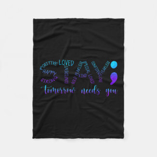 Couverture Polaire Reste Demain A Besoin De Toi