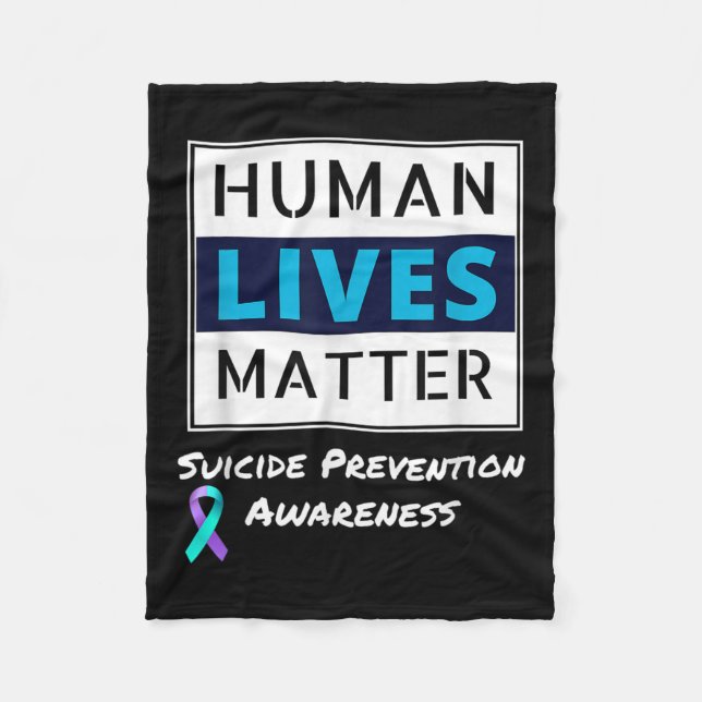 Couverture Polaire Rester Sensibilisation à la prévention du suicide  (Devant)