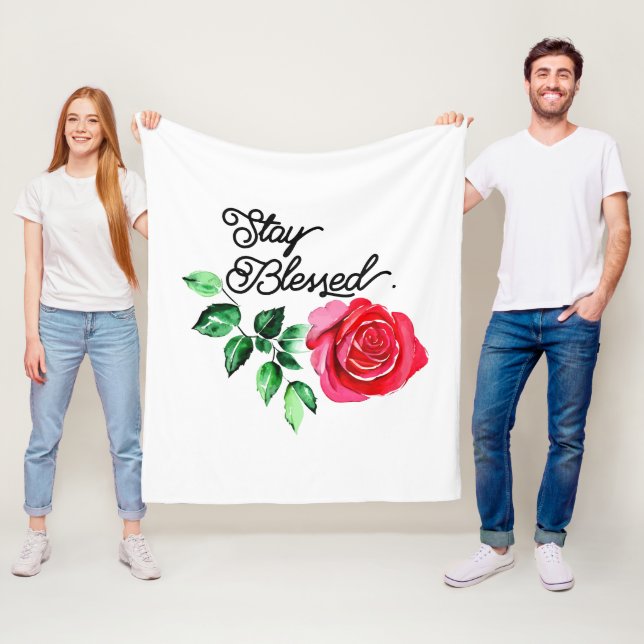 Couverture Polaire Restez béni (En situation)