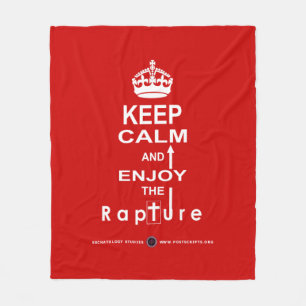 Couverture Polaire Restez calme et profitez du Rapture
