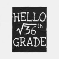Retour à l'école 6e année Racine carrée de 36 Math