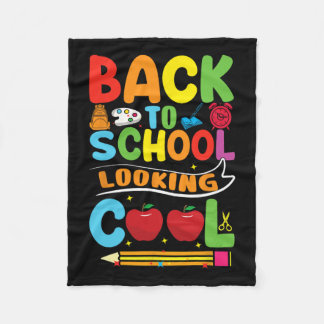 Couverture Polaire Retour À L'École Premier Jour De L'École Enseignan
