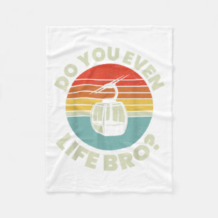Couverture Polaire Retro Ski Vintage Vous Même Soulevez Bro_ _2