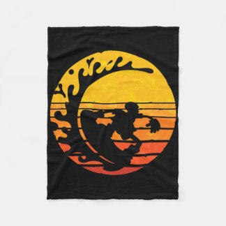 Couverture Polaire Retro Snowboard Winter Sport Snowboard Snowbos