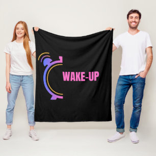 Couverture Polaire Réveil Confort Inspiration Motivation Matin