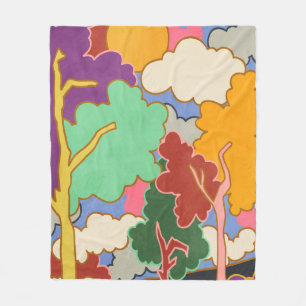 Couverture Polaire Rêves nuageux