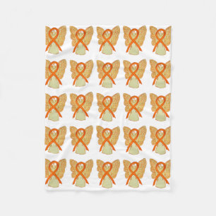 Couverture Polaire Ribbon de sensibilisation au cancer du rein Soft F