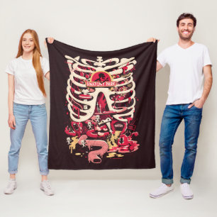 Couverture Polaire RICK ET MORTY™ Anatomie Park Rib Cage