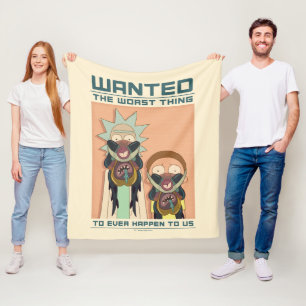 Couverture Polaire RICK ET MORTY™   Poster Recherché Glorzo