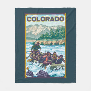 Couverture Polaire Rivière RaftingColorado