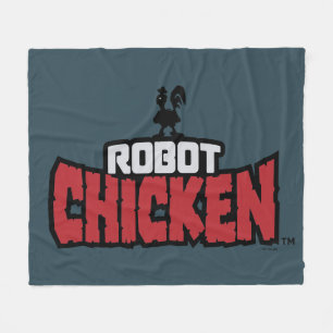 Couverture Polaire Robot Chicken Logo