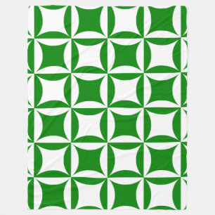 Couverture Polaire Roboter Peter pour payer Motif vert Pual