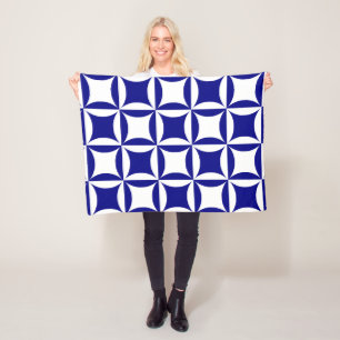 Couverture Polaire Roboter Peter pour payer Paul Motif bleu