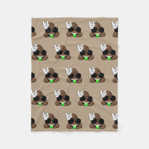 Couverture Polaire Roche sur la dunette d'Emoji