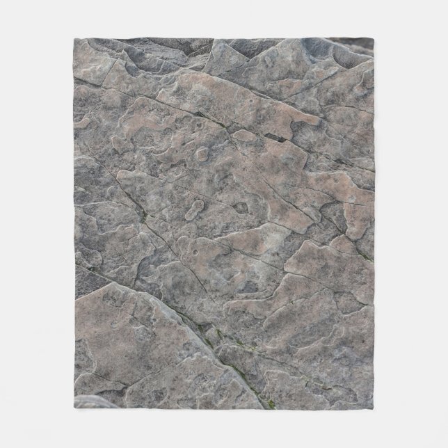 Couverture Polaire Rock texture stone surface (Devant)