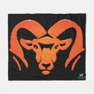Couverture Polaire Rockford Rams #4 Fleece Blanket
