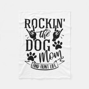 Couverture Polaire Rockin Chien Maman Et Tante Life