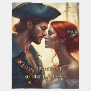 Couverture Polaire Romantique couple de pirate - En ce moment, rien