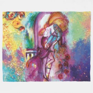 Couverture Polaire ROMEO ET JULIET Romantique Saint Valentin