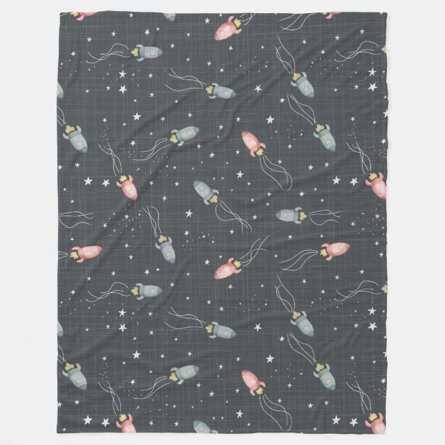 Couverture Polaire Roquettes spatiales (Devant)