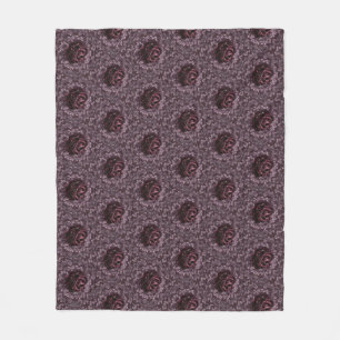 Couverture Polaire Rosace Mandala 