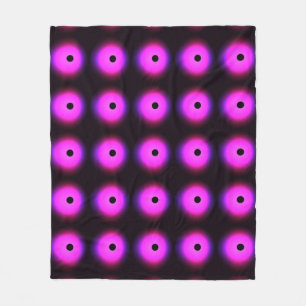 Couverture Polaire Rose foncé Abstrait : brillant sans joint