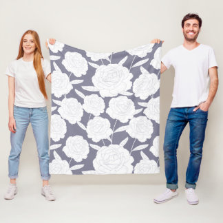 Couverture Polaire Rose Vintage transparent