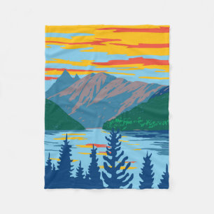 Couverture Polaire Ross Lake Washington