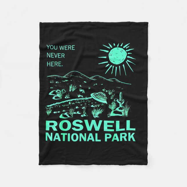 Couverture Polaire Roswell National Park New Mexico  (Devant)