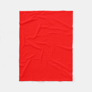 Couverture Polaire Rouge