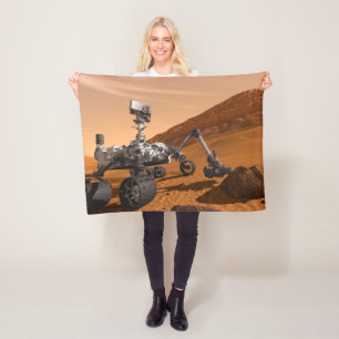 Couverture Polaire Rover Curiosity Du Laboratoire Scientifique Mars.
